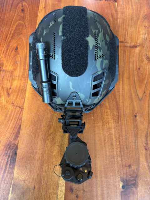 PVS-14 Gen 3 on Hard Headed Veterans ATE Helmet