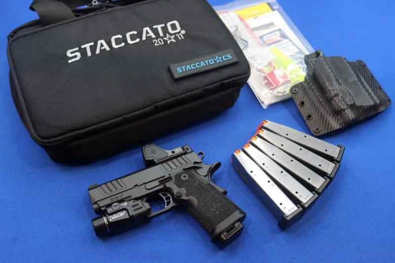 Staccato 2011 Model CS 1911 Pistol 9MM Compact DS 