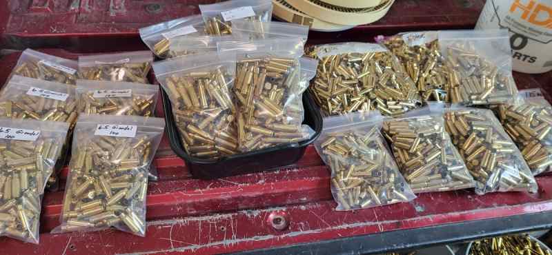 Reloading brass and primers