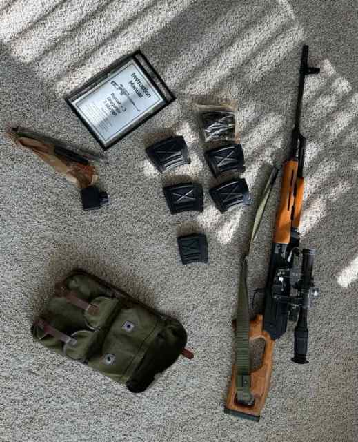 Romak 3/PSL 7.62x54r W/Scope 