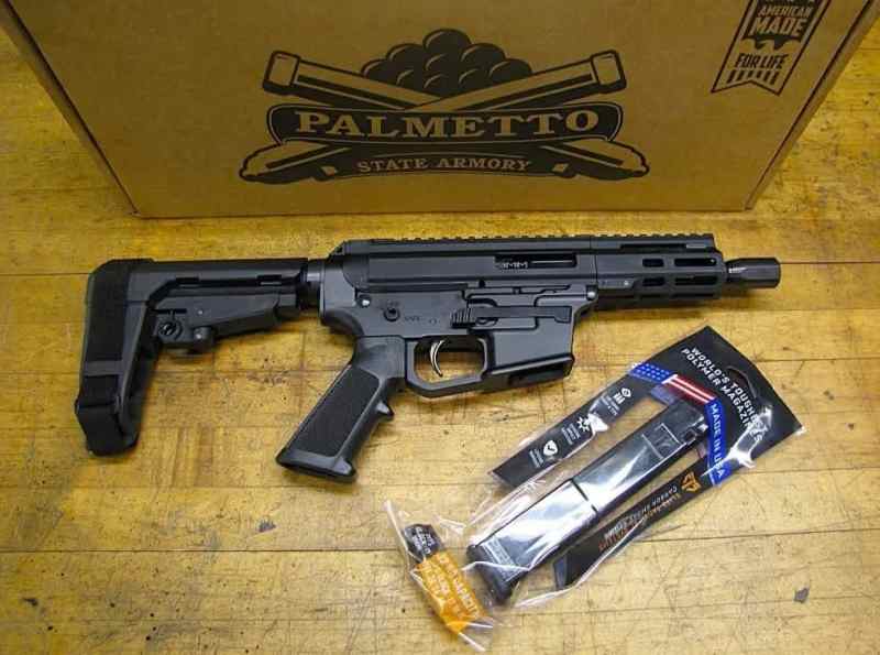 PSA AR15-Reset TRIGGER-9MM-5.5 INCH PISTOL