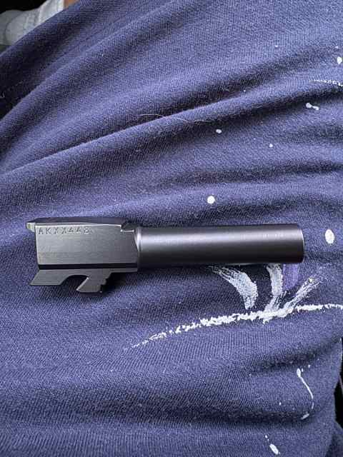 glock 43x barrel  