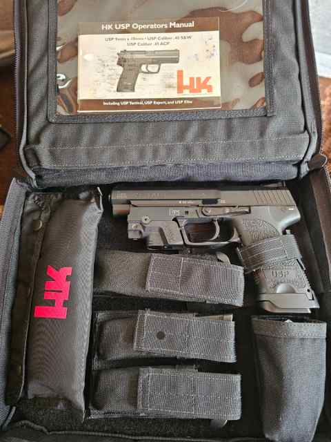 HK USP Expert 9mm compition