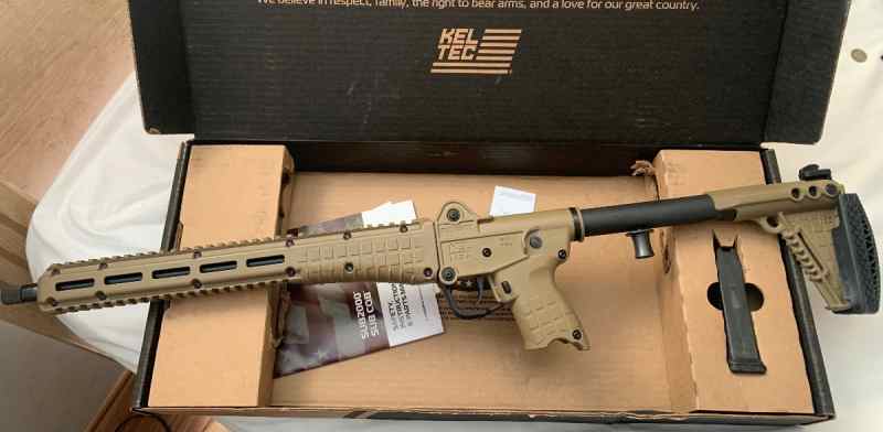 Keltec Sub2000 Gen3 FDE 9mm