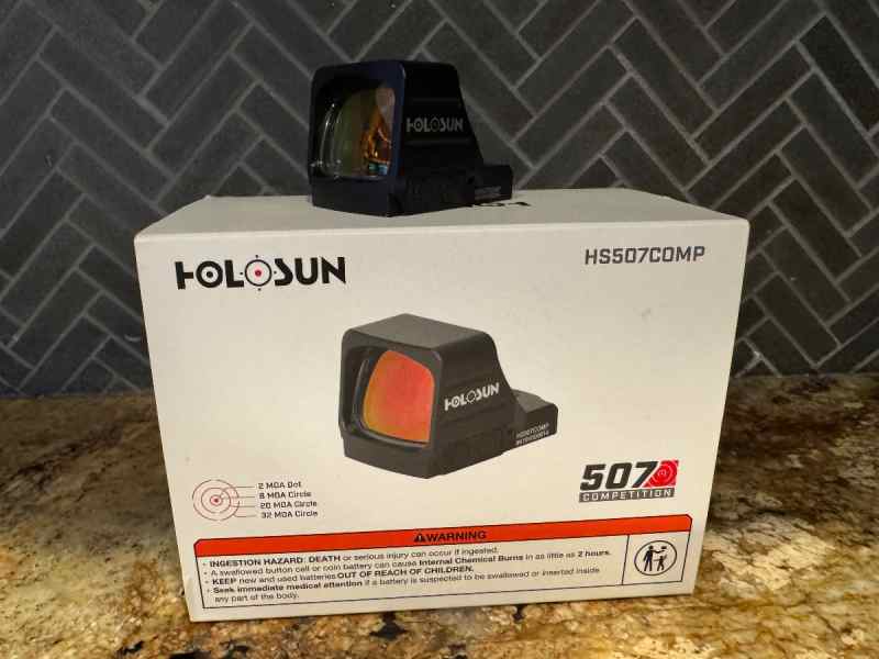 Holosun 507 Comp and Streamlight TLR-7 HLX