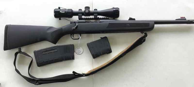 &#039;Mossberg MVP Patrol .308&#039; with scope sig sauer
