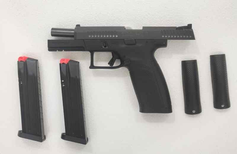 CZ  model P-10 F Luger 9mm with two  19+1 Magazine