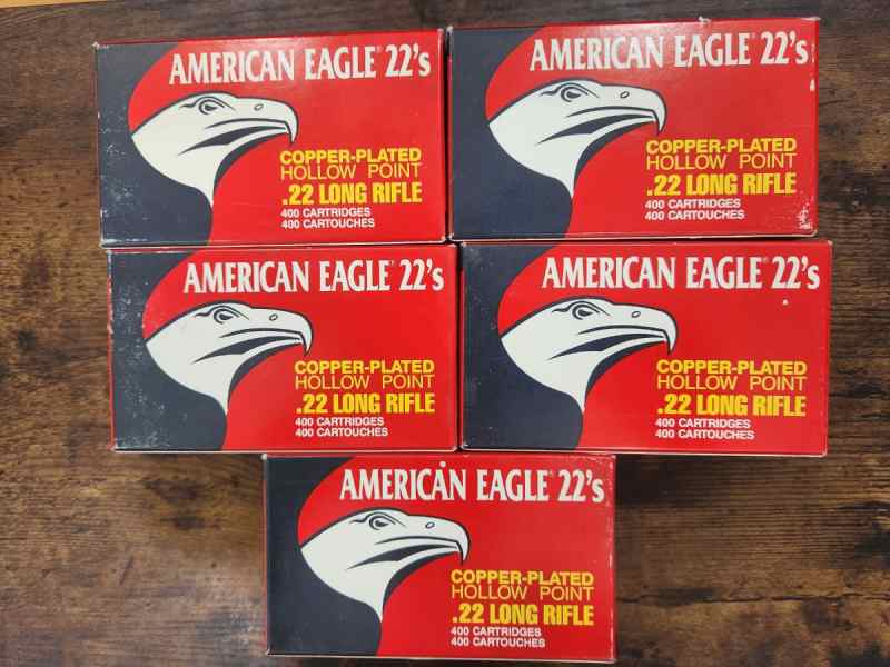 Vintage American Eagle 22lr 5 Bks-Home Defense!*