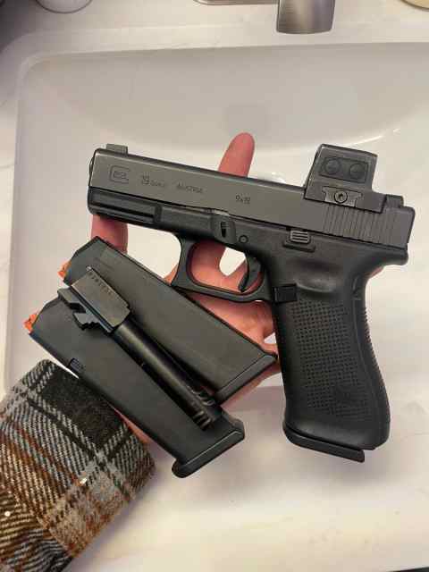 Glock 45 + 509T x2 (Cut, Direct Milled)