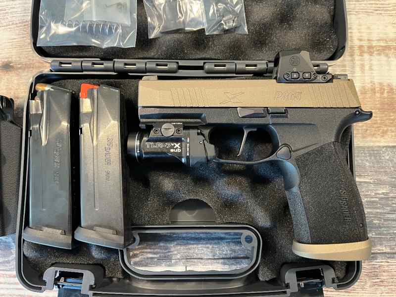 Sig Sauer P365 XMacro Tacops w/Extras